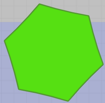 My first EVER green shape! (found in woomy arras.io!) : r/Arrasio