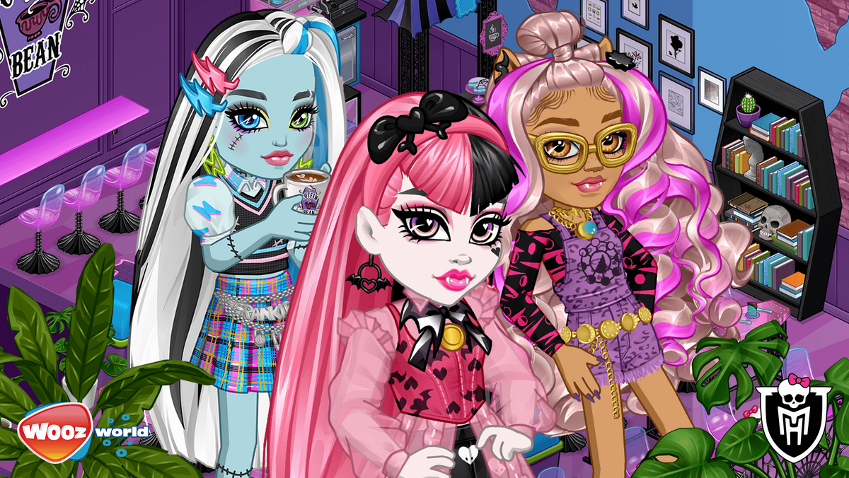 Monster High Cosplay em Jogos na Internet