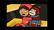 WordGirl frightened