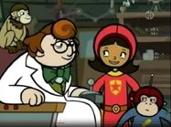 Wordgirl meets the new Dr