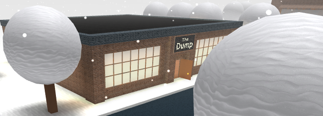 The Dump Work At A Pizza Place Wiki Fandom - christmas time at roblox pizza place