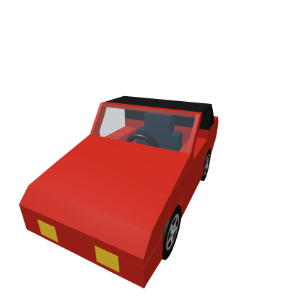 Red Convertible, Roblox Wiki