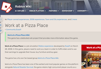 Roblox also has its own wiki