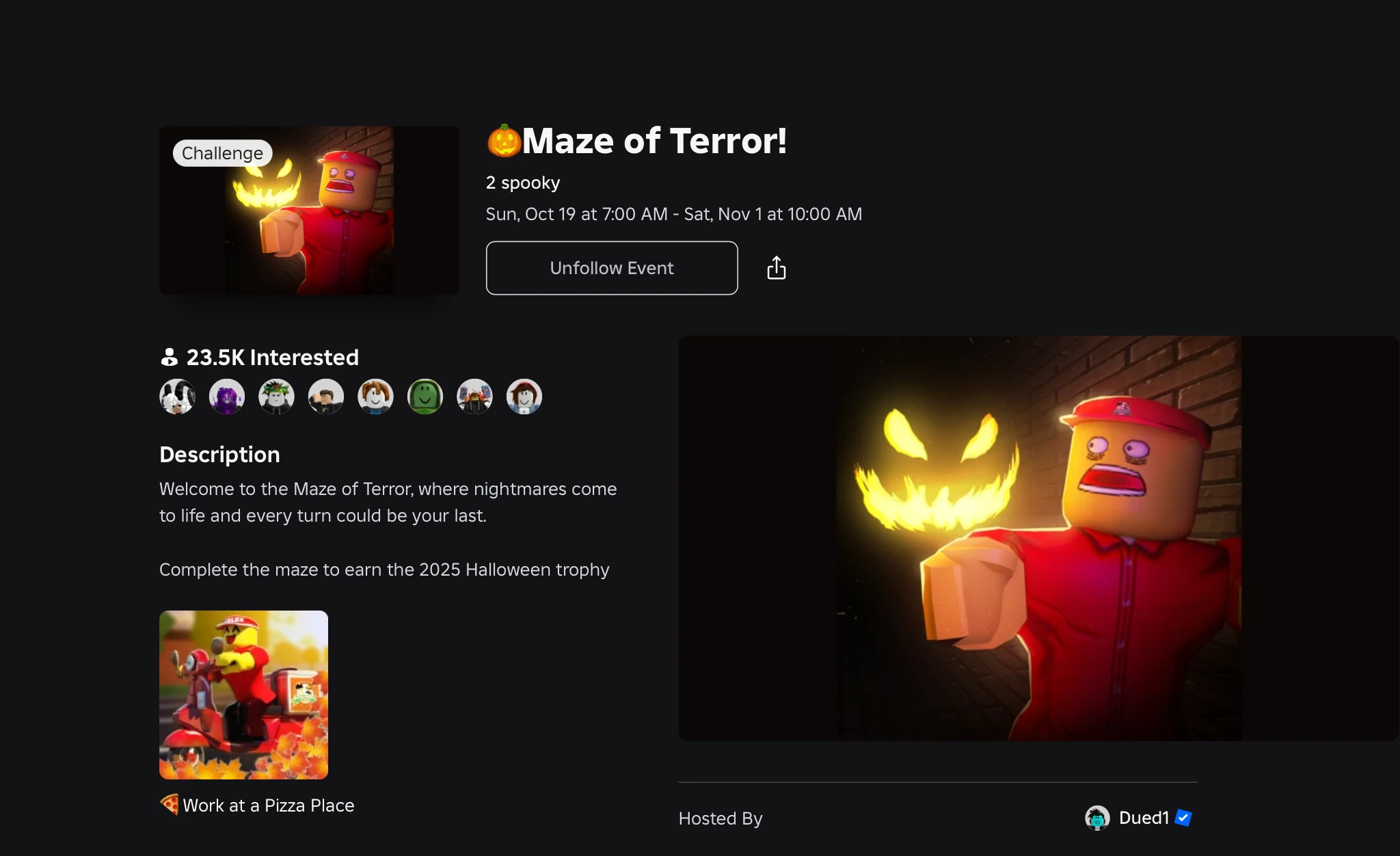 Maze of Terror | Work at a Pizza Place Wiki | Fandom