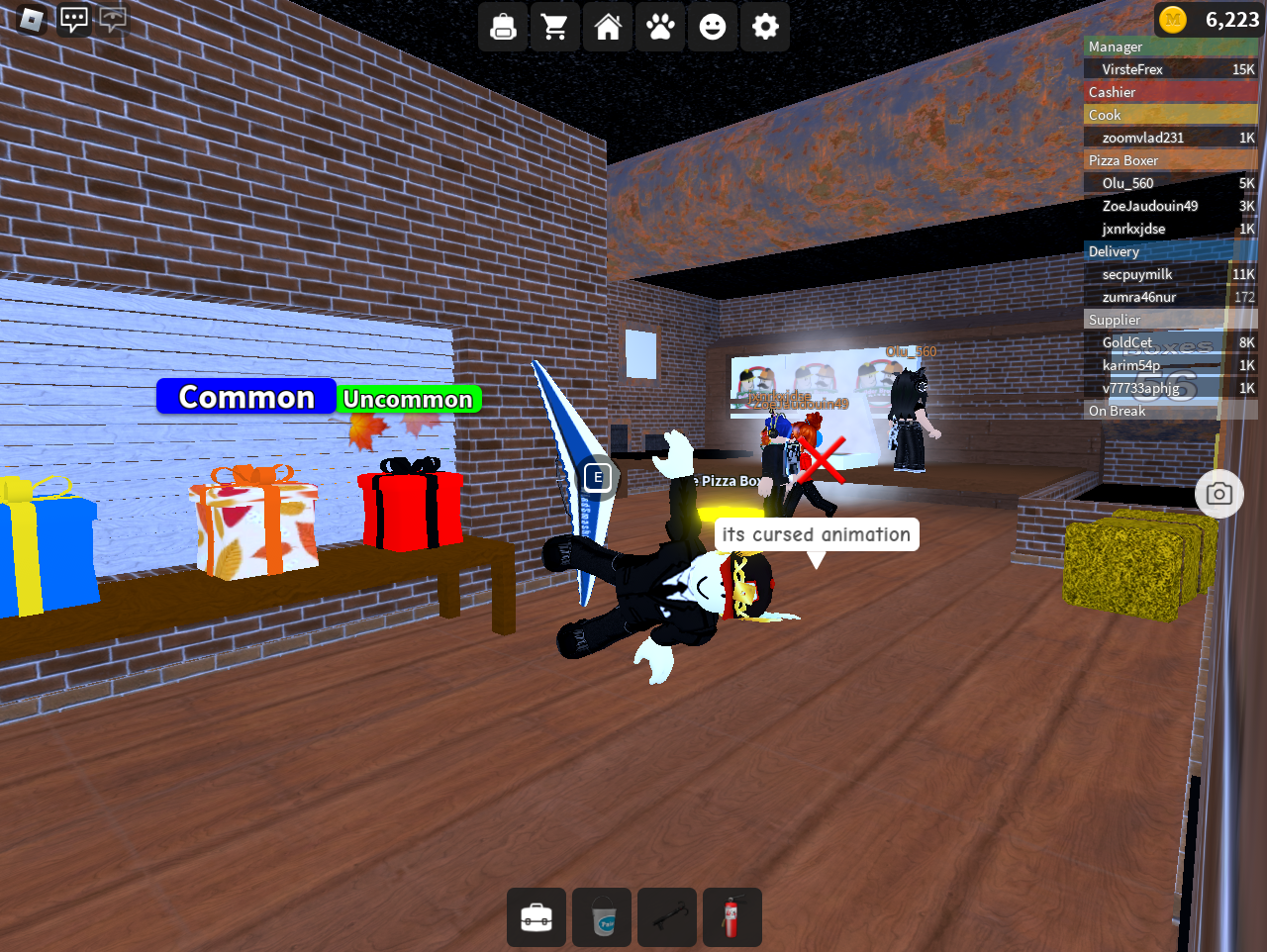 PRESOS NO LABIRINTO DE TERROR! - Roblox (Work at a Pizza Place) 