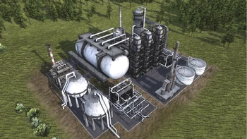 Power plant rust. Депо раст. Нефтеперерабатывающий завод раст. Бандитка раст. Сепаратор нпз.