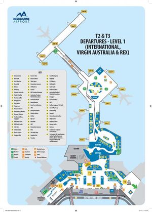 Melbourne Airport/Directions | World Airports Wiki | Fandom