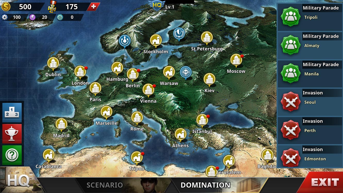 when does world conqueror 4 domination update daily