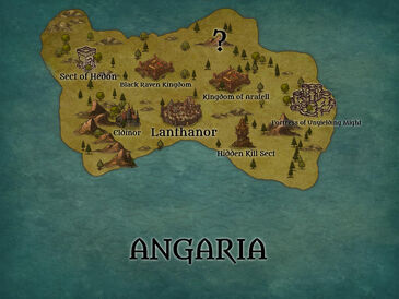 Map of Angaria changed after chapter 900.