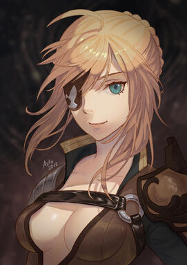 Saber in saber outfit by aztodio dct0svd-fullview