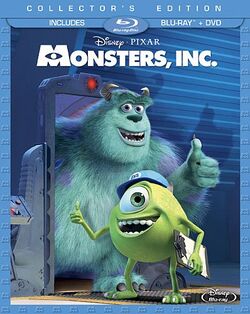 MONSTERS INC + MONSTERS UNIVERSITY 2 Blu-ray+ 2 DVD + BOTH W/ OOP  SLIPCOVERS