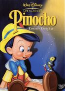 Pinocchio DVD Front Cover (Spanish)