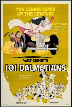 101 Dalmatians 1979 Poster