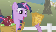 Twilight Sparkle overjoyed about tickets S1E03