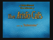 Aristocats title