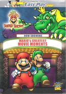 DVD cover for "Mario's Greatest Movie Moments".