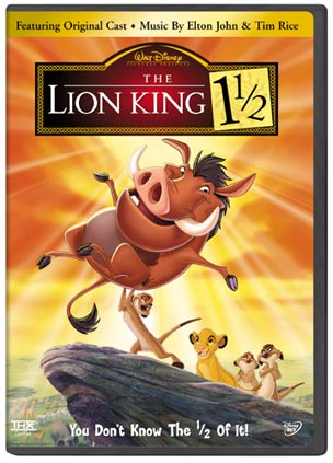 The Lion King 1½ (DVD/VHS) | Twilight Sparkle's Retro Media Library ...