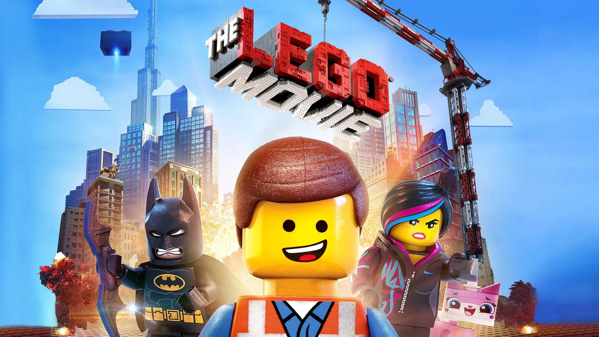 LEGO Movie Emmet Benny Wyldstyle Rex Minifigure Bundle, image size:1920x1080