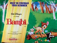 Bambi 1993 UK Poster