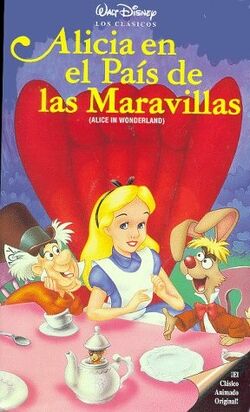 Alice in Wonderland (VHS, 1998, Disney, Masterpiece