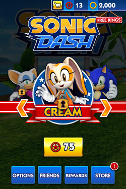 Sonic The Hedgehog Ring Dash Game