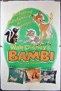 Bambi 1957 Poster
