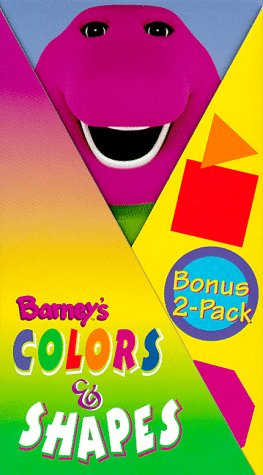 Barney's Colors & Shapes (VHS) | Twilight Sparkle's Retro Media