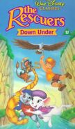 The Rescuers Down Under (1992 VHS, UK version)