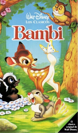 sound forest ／ banbi(sumika) Walt Disney Bambi JAPANESE & ENGLISH VHS Hi-Fi for sale