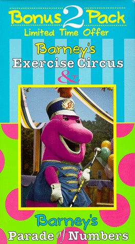 Barney's Exercise Circus & Parade of Numbers (VHS) | Twilight