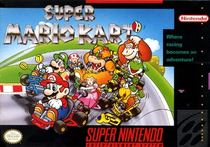 Super Mario Kart SNES Commercial - Retro Game Trailers 