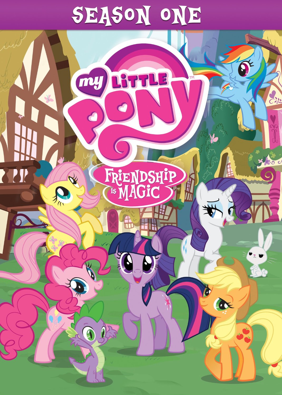 My Little Pony: | Twilight Sparkle\'s Fandom One Season | is Library Friendship Magic: Media (DVD) Retro