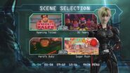 DVD scene selection menu