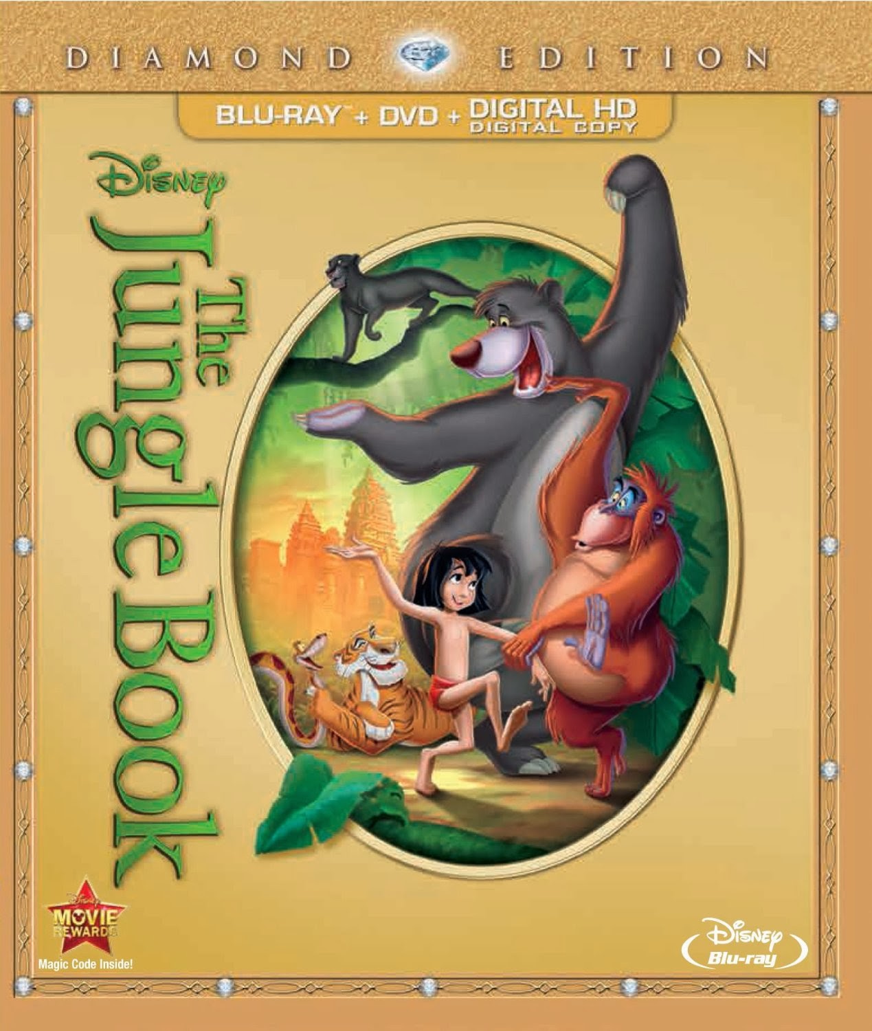 The Jungle Book Blu Ray Twilight Sparkle S Retro Media Library Fandom