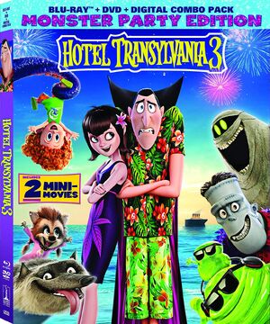 Hotel Transylvania 3 Summer Vacation Blu ray DVD Twilight Sparkle s Retro Media Library Fandom