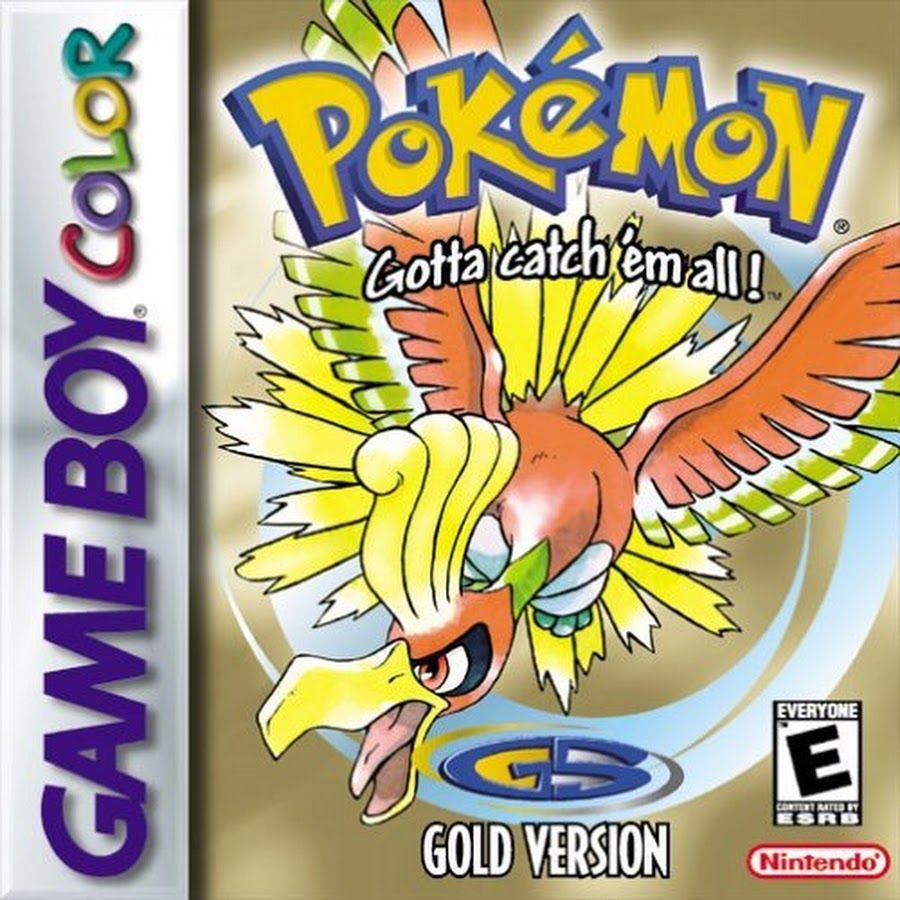 Pokemon Gold Silver Poster