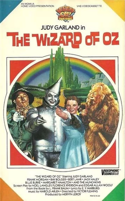 The Wizard of Oz 1985 VHS Front Cover