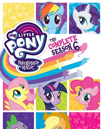 My Little Pony Friendship Is Magic Season Six Dvd Twilight Sparkle S Retro Media Library Fandom