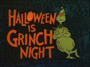 Halloween is Grinch Night