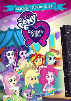 My Little Pony Equestria Girls Magical Movie Night Twilight Sparkle s Retro Media Library Fandom