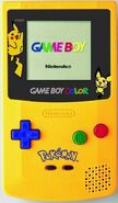 Game Boy Color (Special Pikachu Edition).