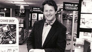 Howard Phillips, a video game consultant at the time. This photo was taken circa 1989/1990.