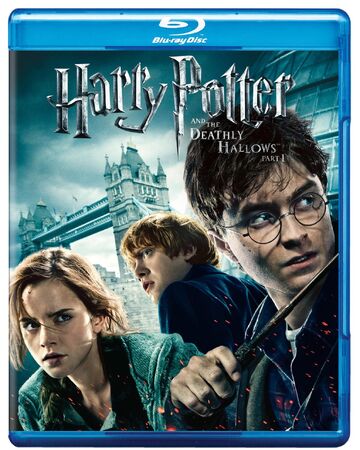 Harry Potter And The Deathly Hallows Part 1 Blu Ray Dvd Twilight Sparkle S Retro Media Library Fandom