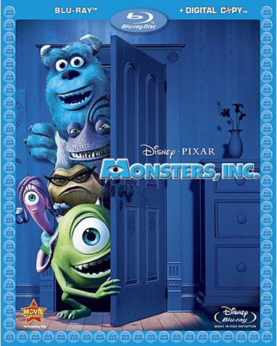 MONSTERS INC + MONSTERS UNIVERSITY 2 Blu-ray+ 2 DVD + BOTH W/ OOP SLIPCOVERS