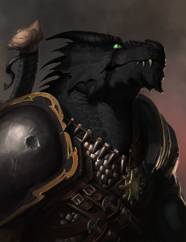 Mastroge is a Black Dragonborn Barbarian and the captain of The Ophillion. 