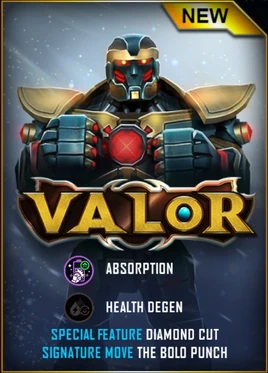 Valor | World Robot Boxing Wiki | Fandom