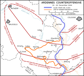 Ardennes Counteroffensive Map