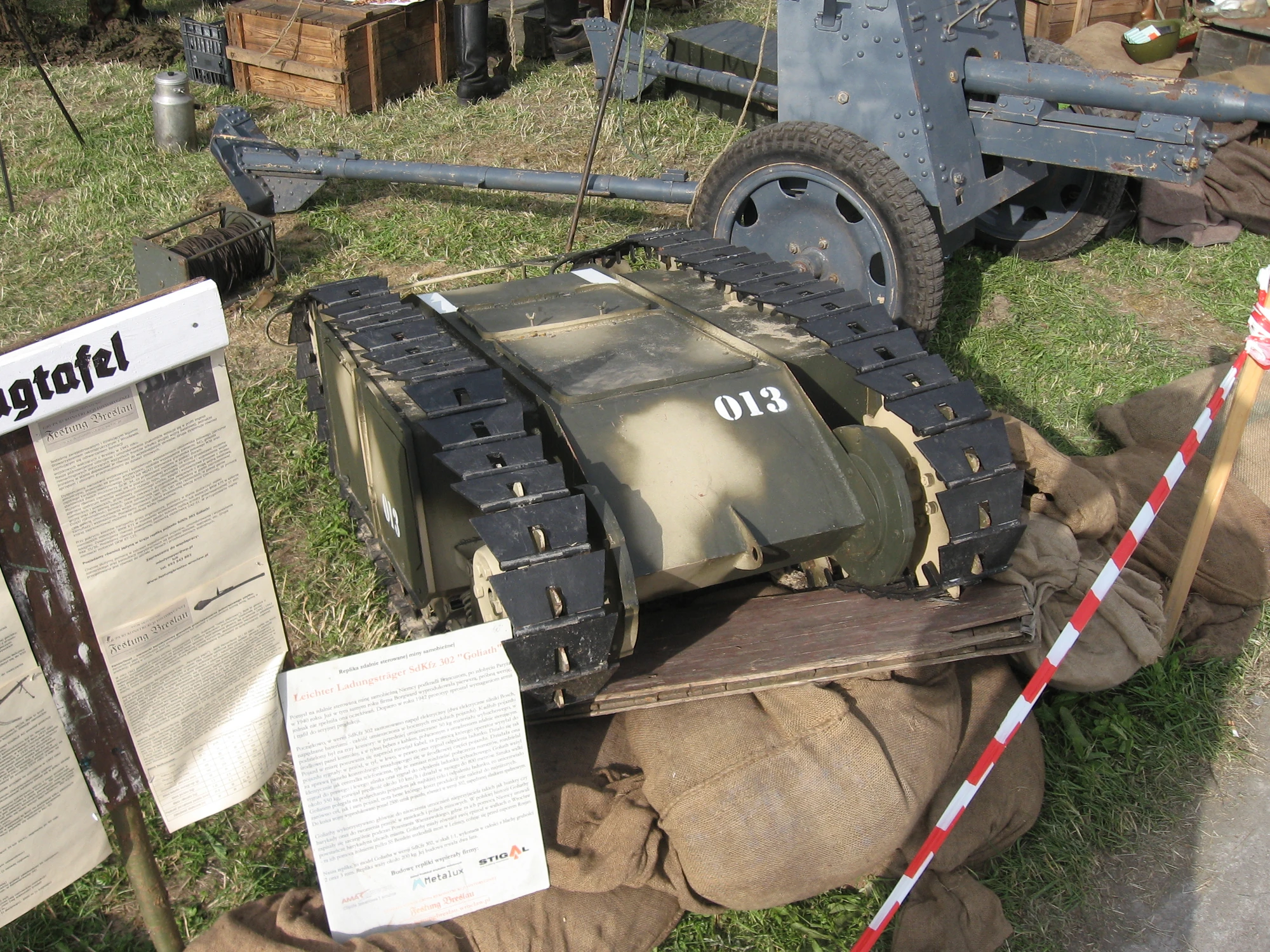 pics Goliath Tank Mine goliath tracked mine world war ii