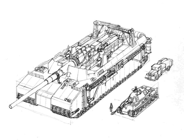 Dora/Schwerer Gustav K. (E) Rail Gun, World War II Wiki