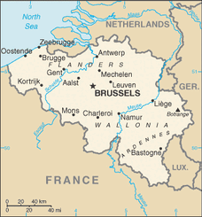 Belgium Map